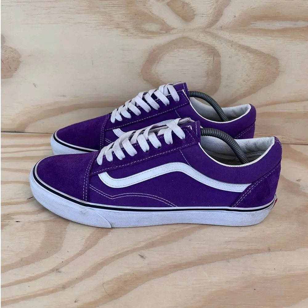 Vans Off The Wall - Old Skool - Sneakers - Purple - Men's - 11 - Picture 3 of 9